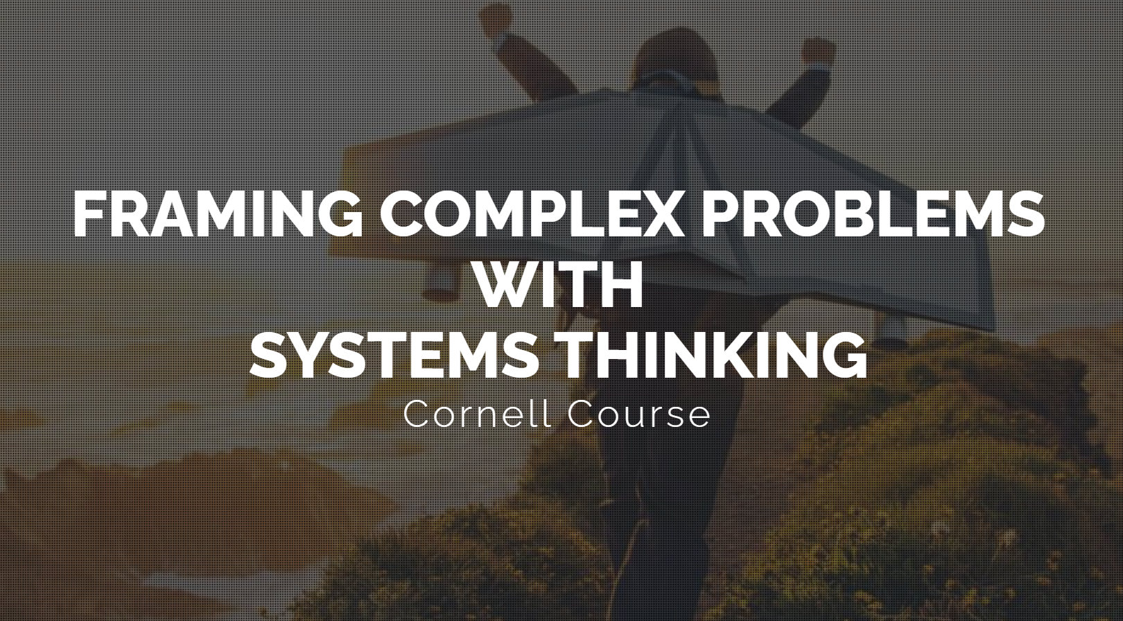 Framing Complex Problems with Systems Thinking