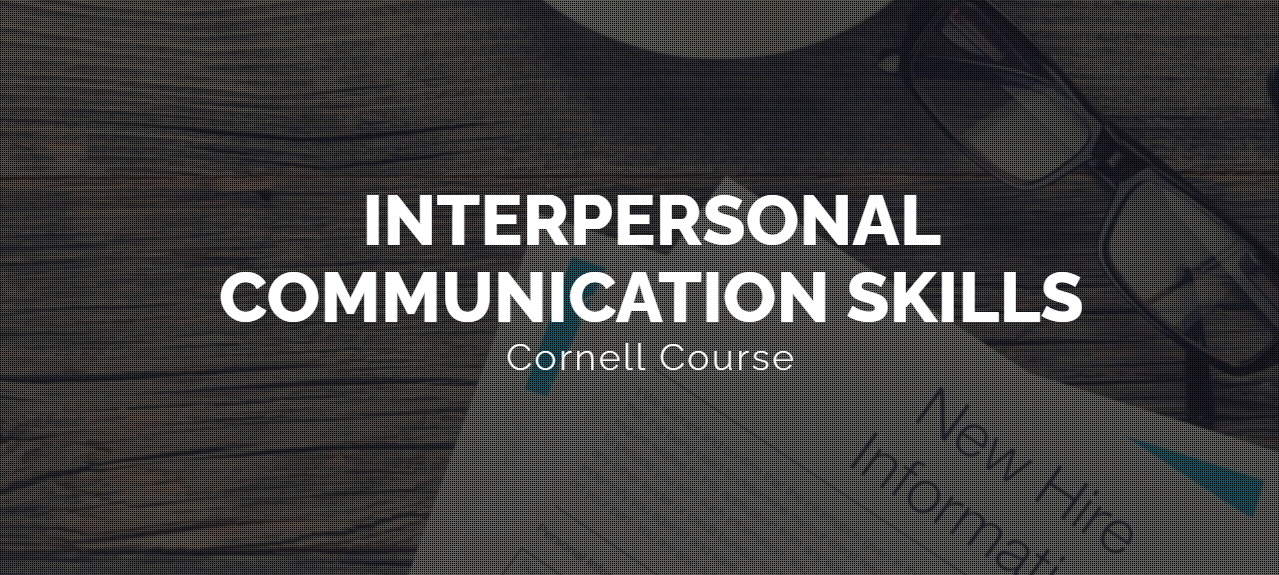 Interpersonal Communication Skills (ILRME501)