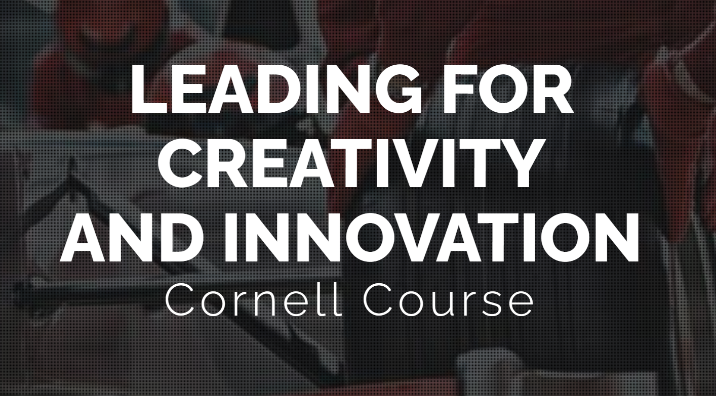 Leading for Creativity and Innovation (LSM587)