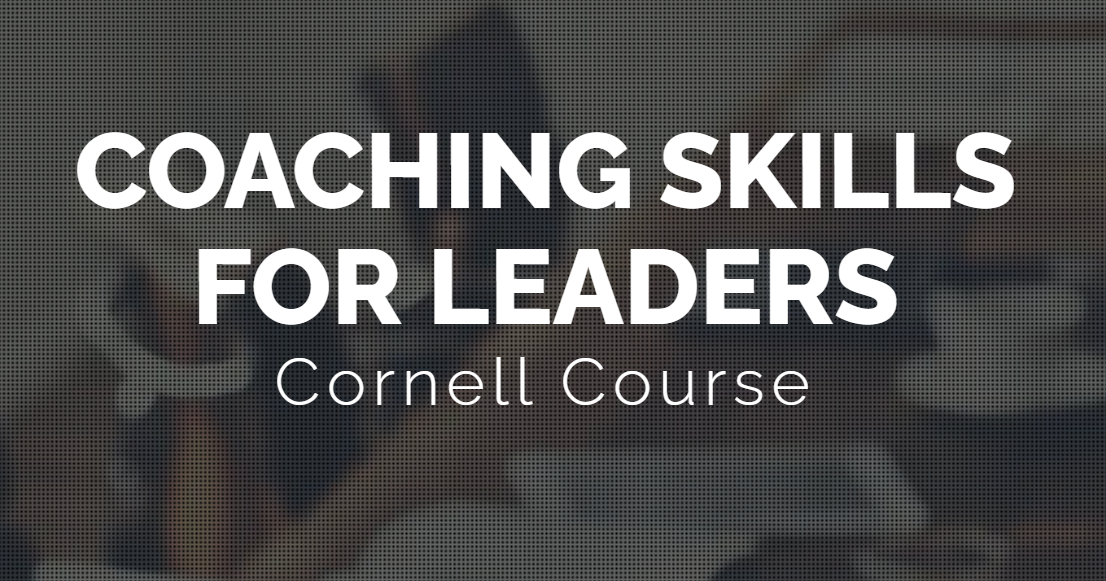 Coaching Skills for Leaders (LSM584)