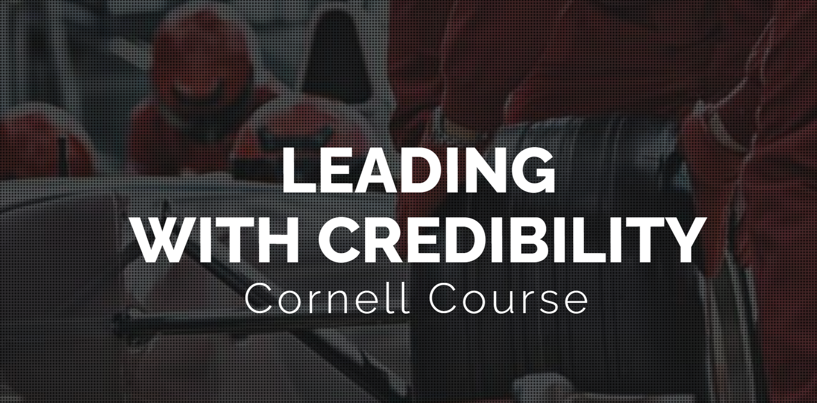 Leading With Credibility (LSM586)